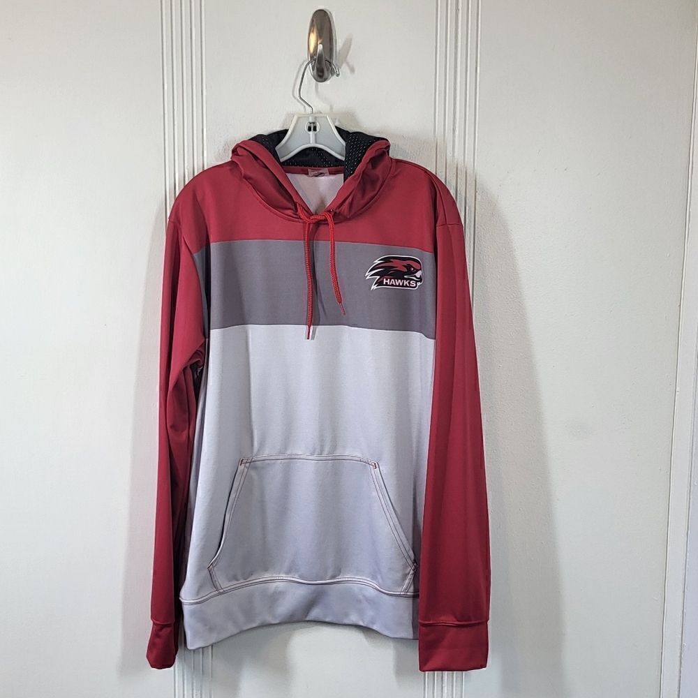 Miami University Hawk's Red & Gray Hoodie